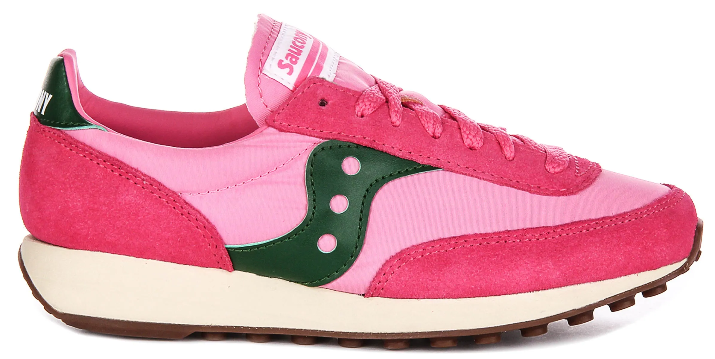 Saucony Trainer 80 In Pink For Unisex Motion Stability