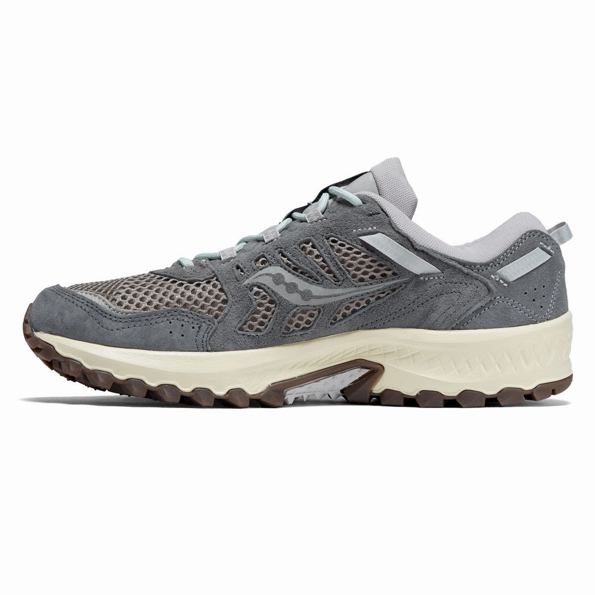 Saucony Grid Peak Shoes - Grey/Carbon Running Strength
