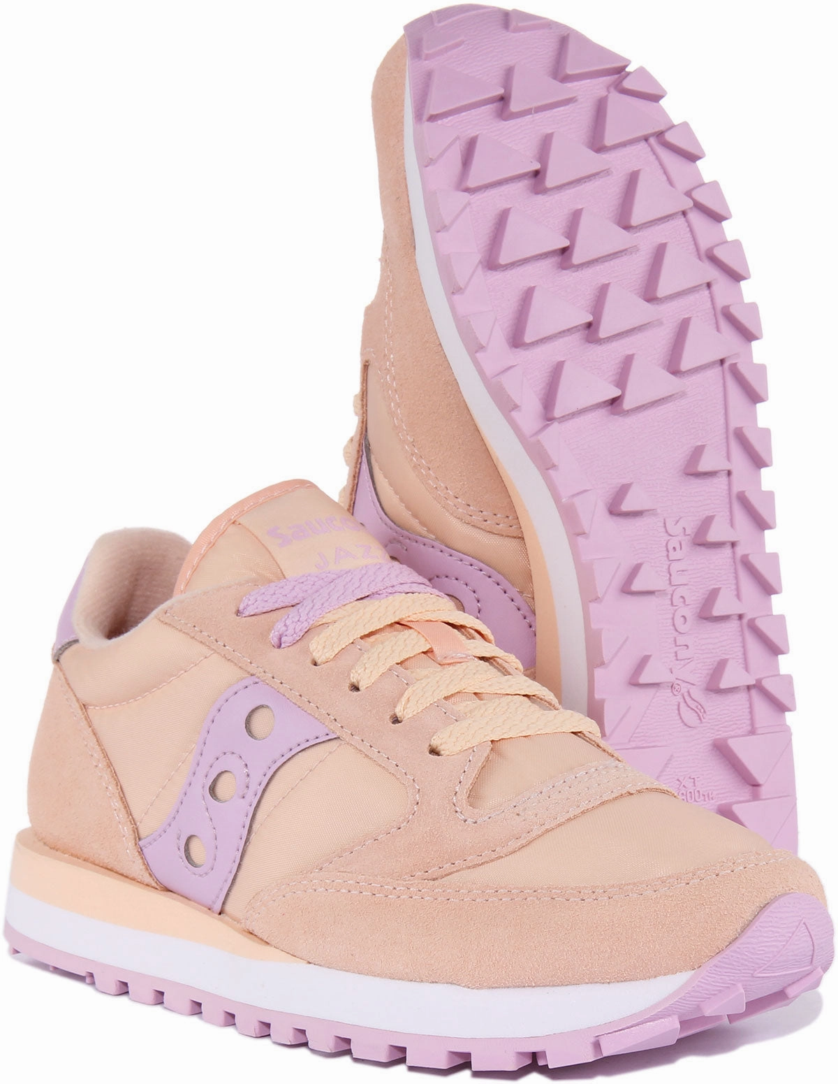 Saucony Jazz Original In Apricot For Women Speed Grip