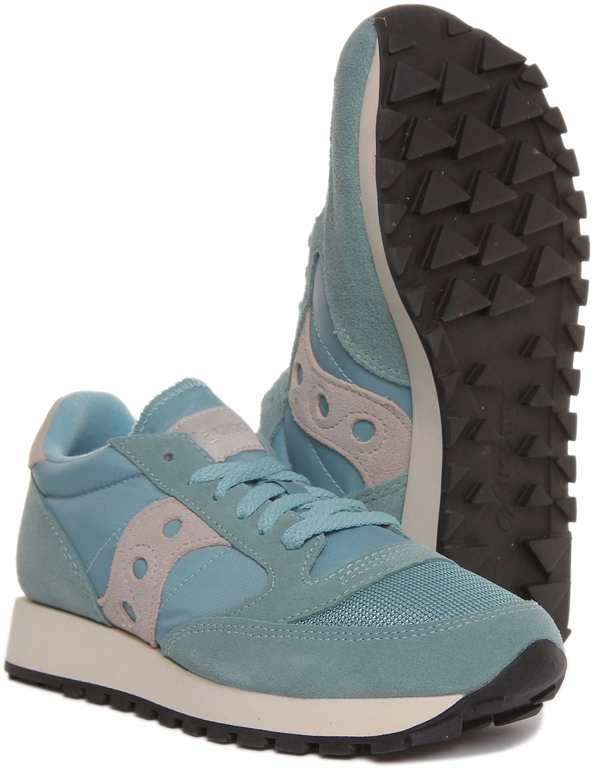 Saucony Jazz Original In Light Blue For Women Speed Fit