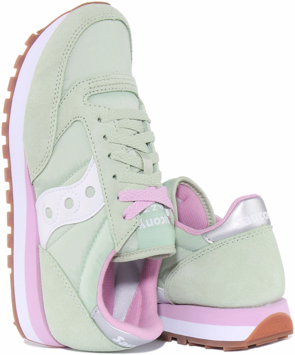 Saucony Jazz Original In Mint For Women Fit Mode