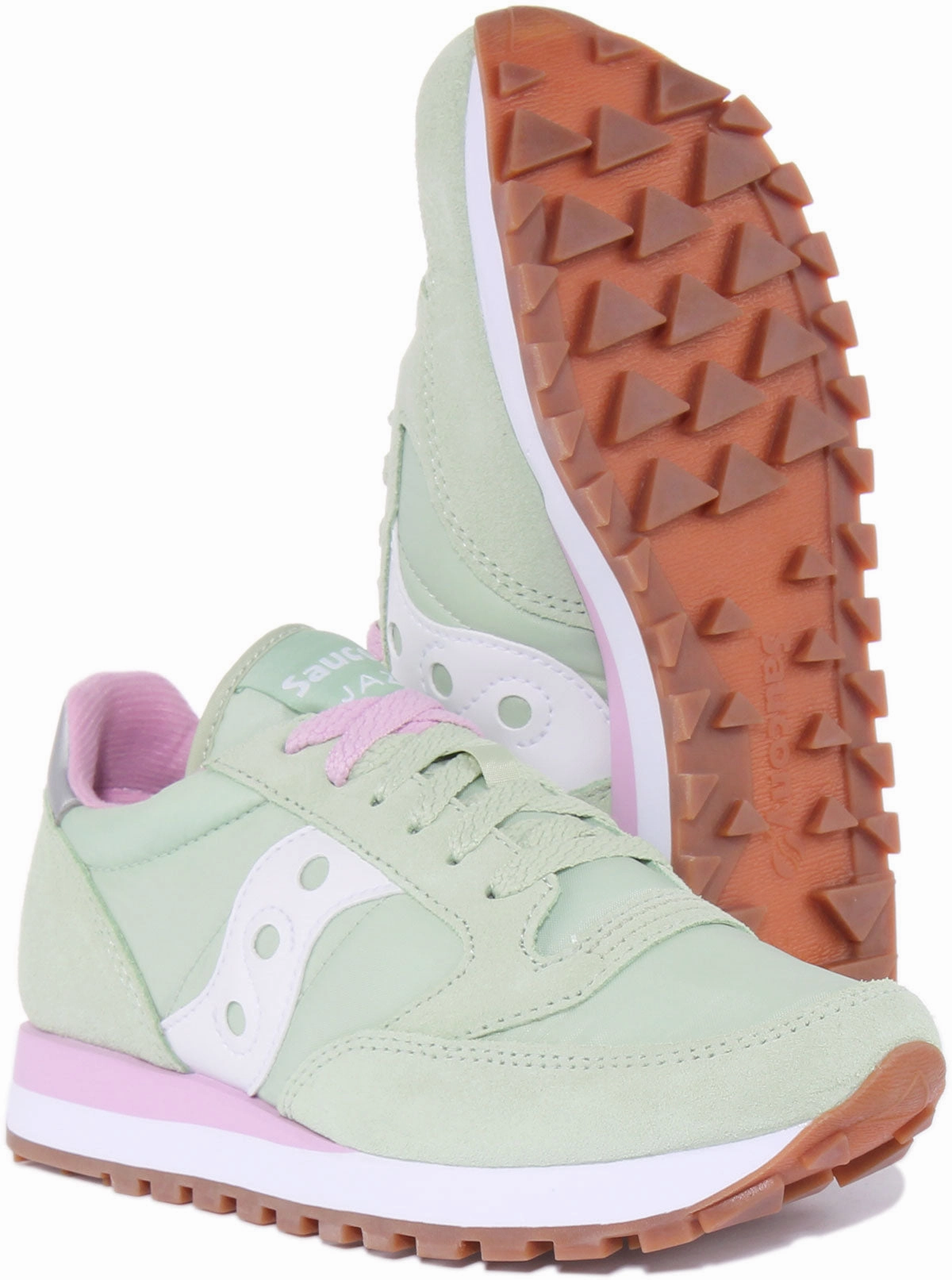 Saucony Jazz Original In Mint For Women Fit Mode