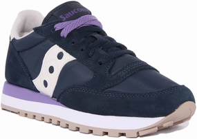 Comfort fit prevents hotspots during intense motion Saucony Jazz Original In Navy For Women
