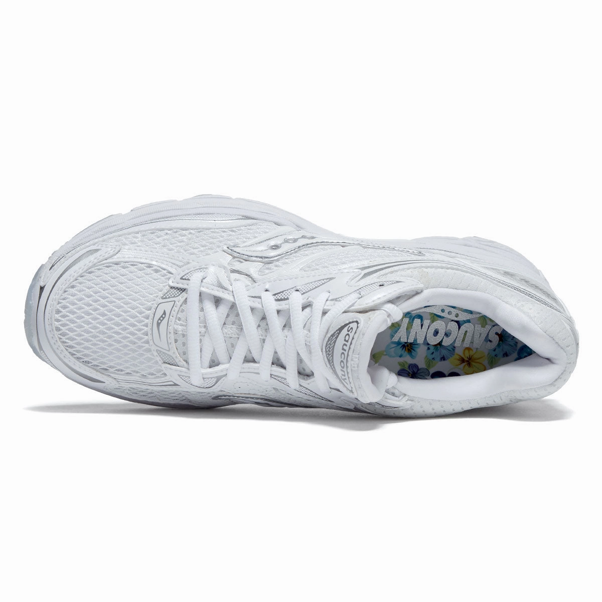 Saucony Progrid Omni 9 Shoes - White Wide Width Design Technology