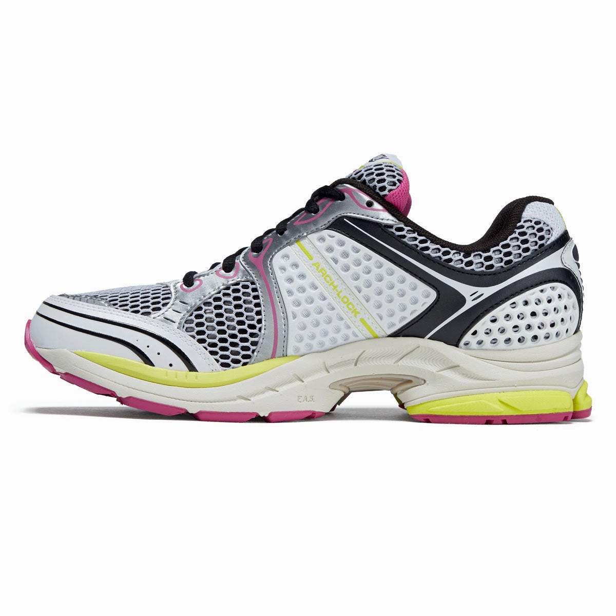 Saucony Progrid Triumph 4 Shoes - White/Fluo Air Flow
