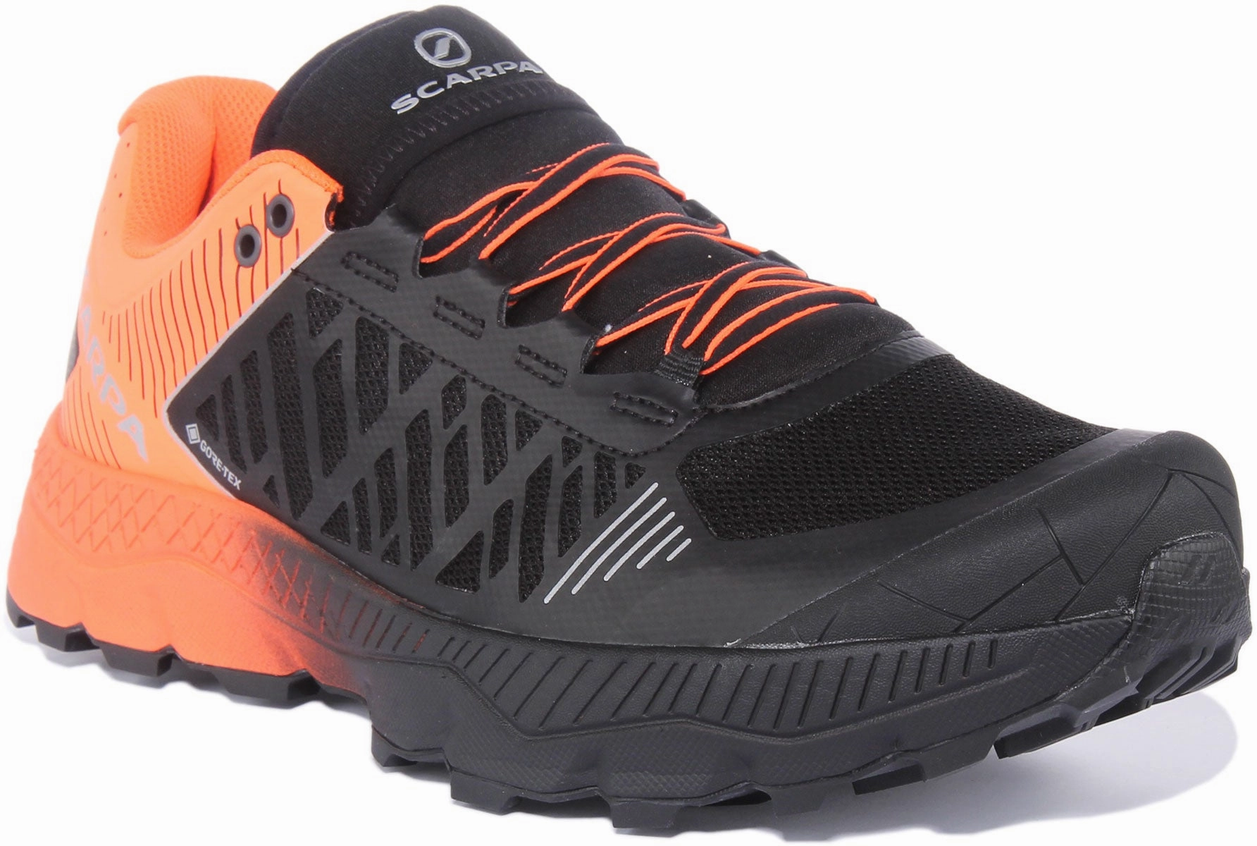 Urban Motion Scarpa Spin Ultra GTX In Black Orange For Men