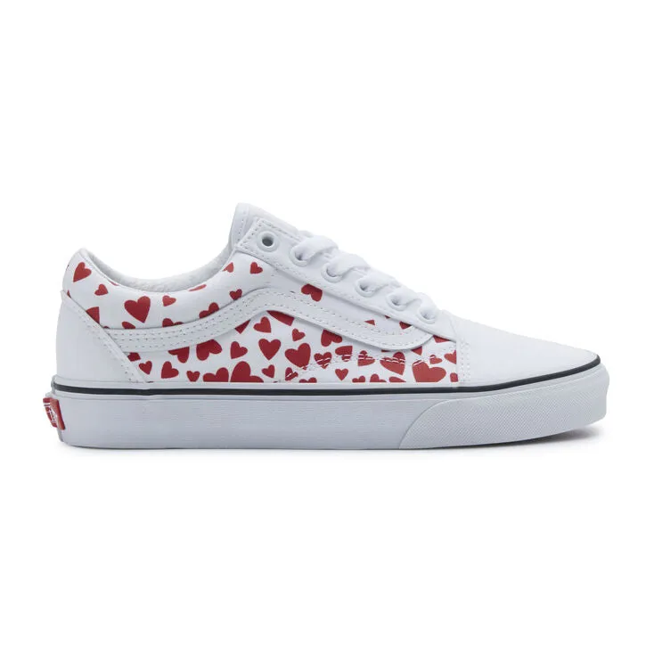 Sculpted comfort VANS VALENTINES HEARTS OLD SKOOL
