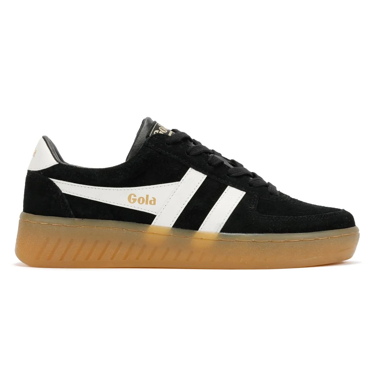 Seam Fit Gola Grandslam Suede Women's Black/Off White Trainers