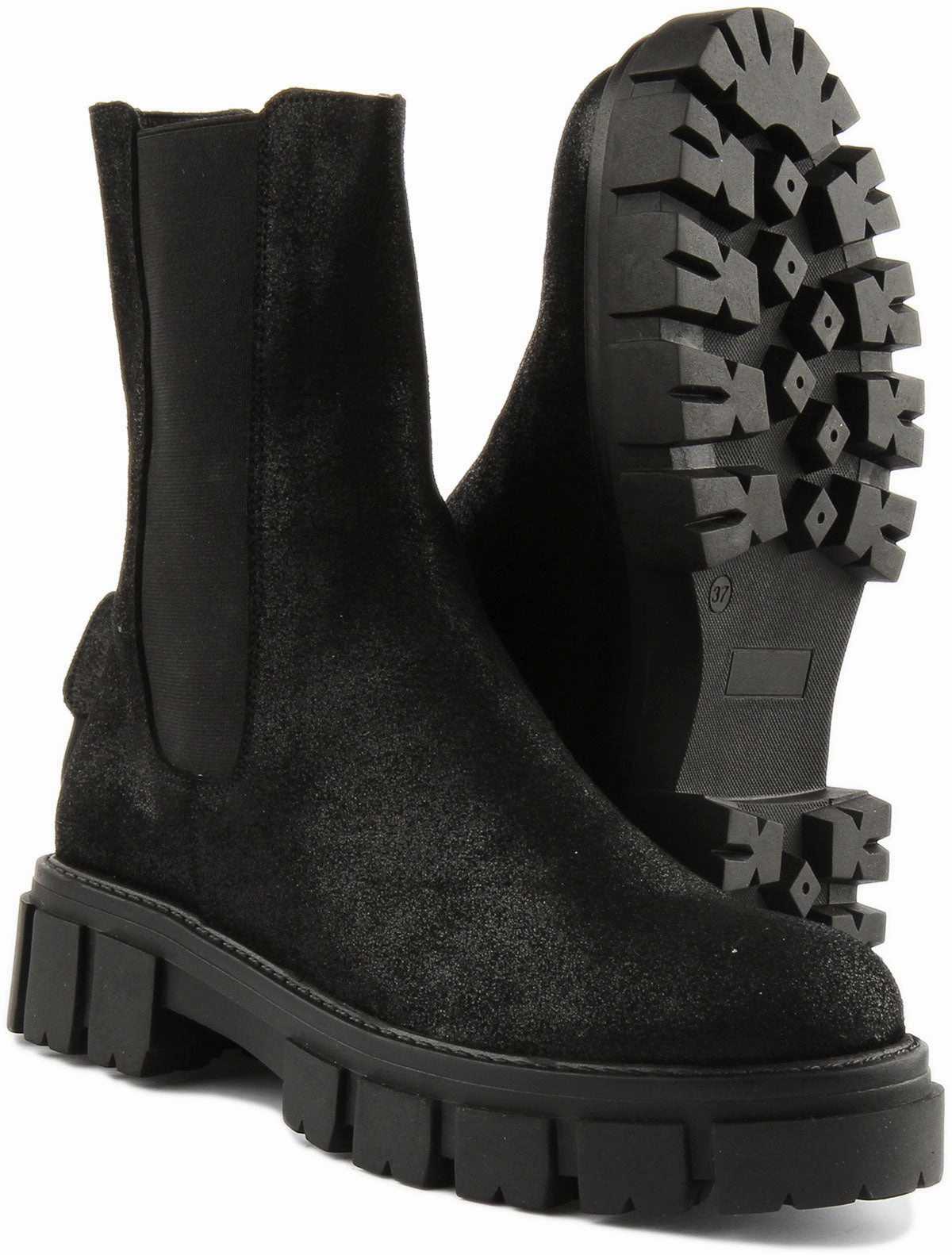 Seam-sealed Justin Reece England Laurel In Black For Women
