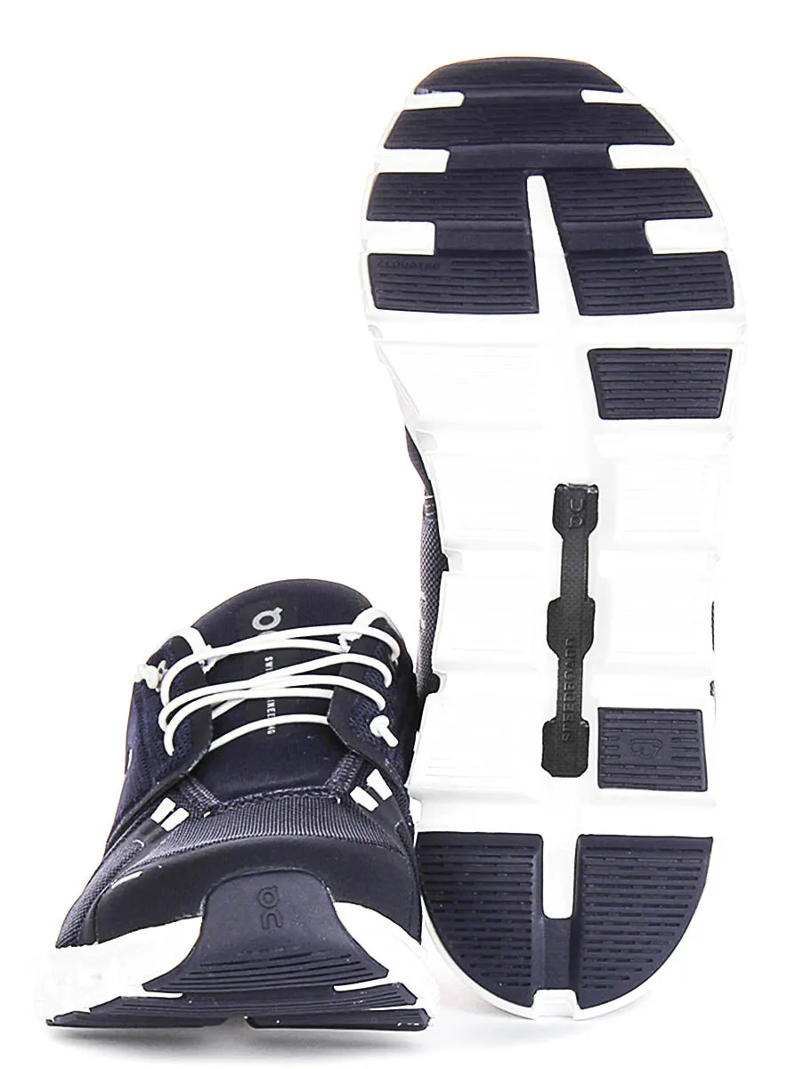 Seamless Fit On Running Cloud 6 In Navy White For Men