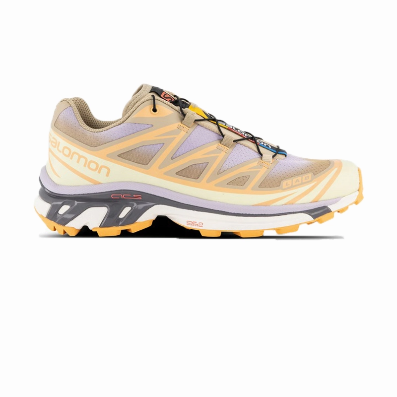 Secure Comfort SALOMON - XT-6 Skyline - White Pepper/Peach Quartz - Unisex [474405]