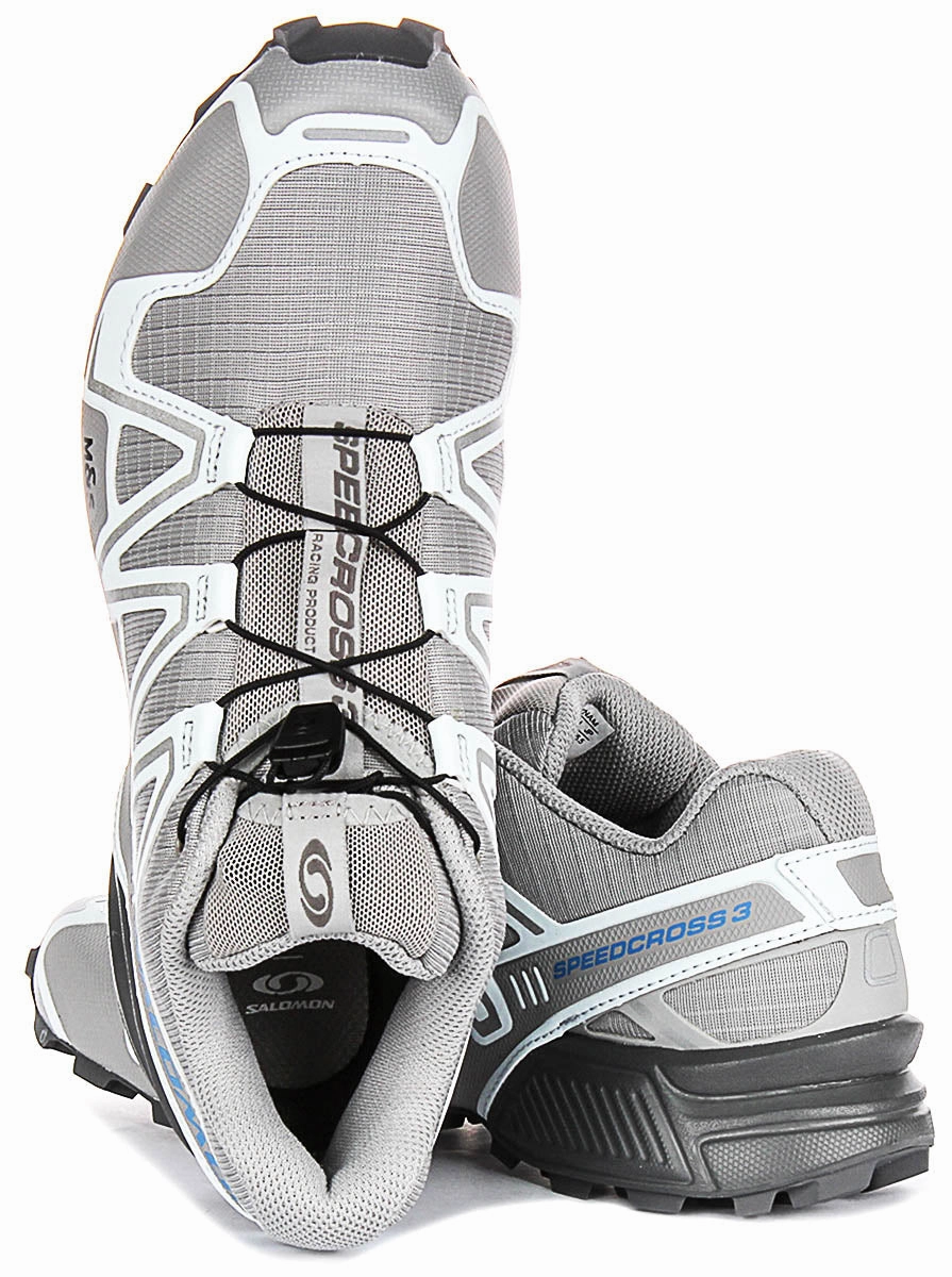 Secure Fit Bands Salomon Speedcross 3 In Grey Blue