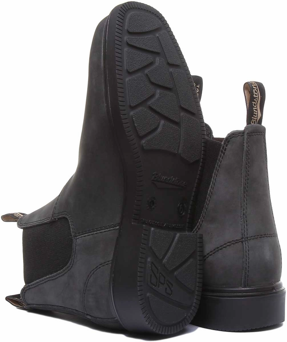 Secure Fit Design Blundstone 1308 In Rustic Black