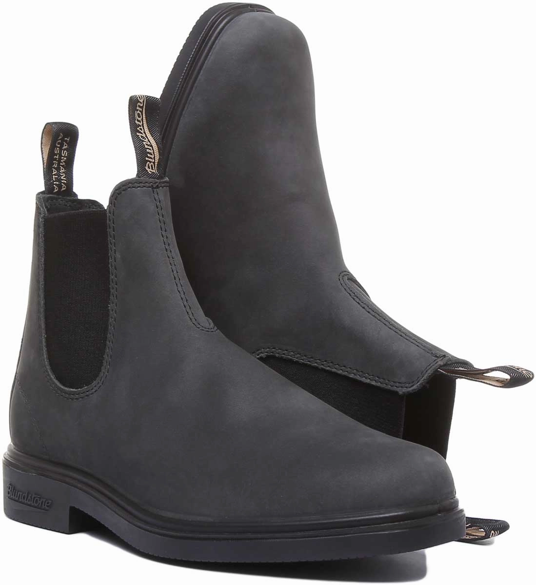 Secure Fit Design Blundstone 1308 In Rustic Black