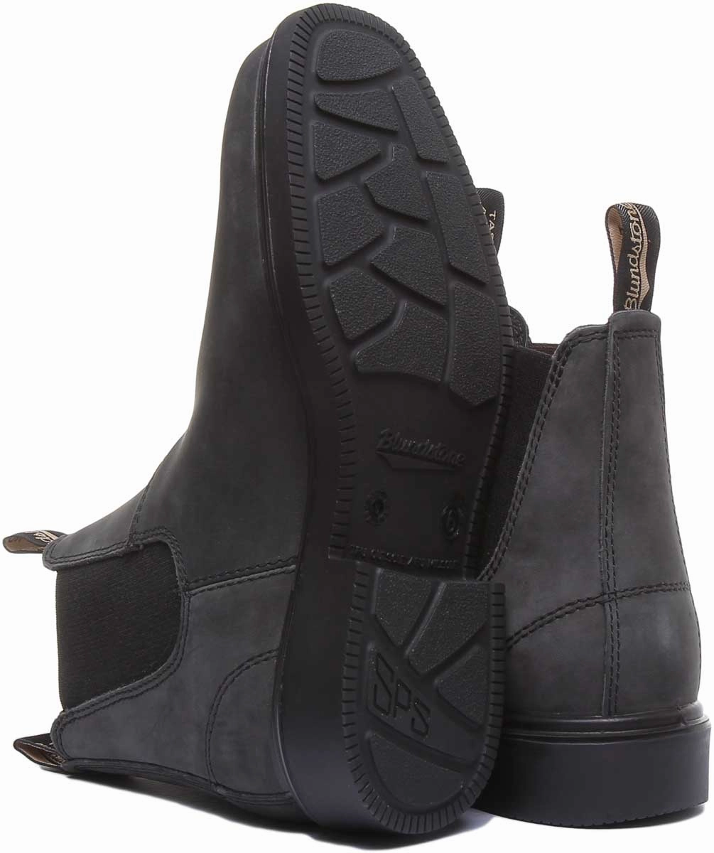 Secure Fit Design Blundstone 1308 In Rustic Black
