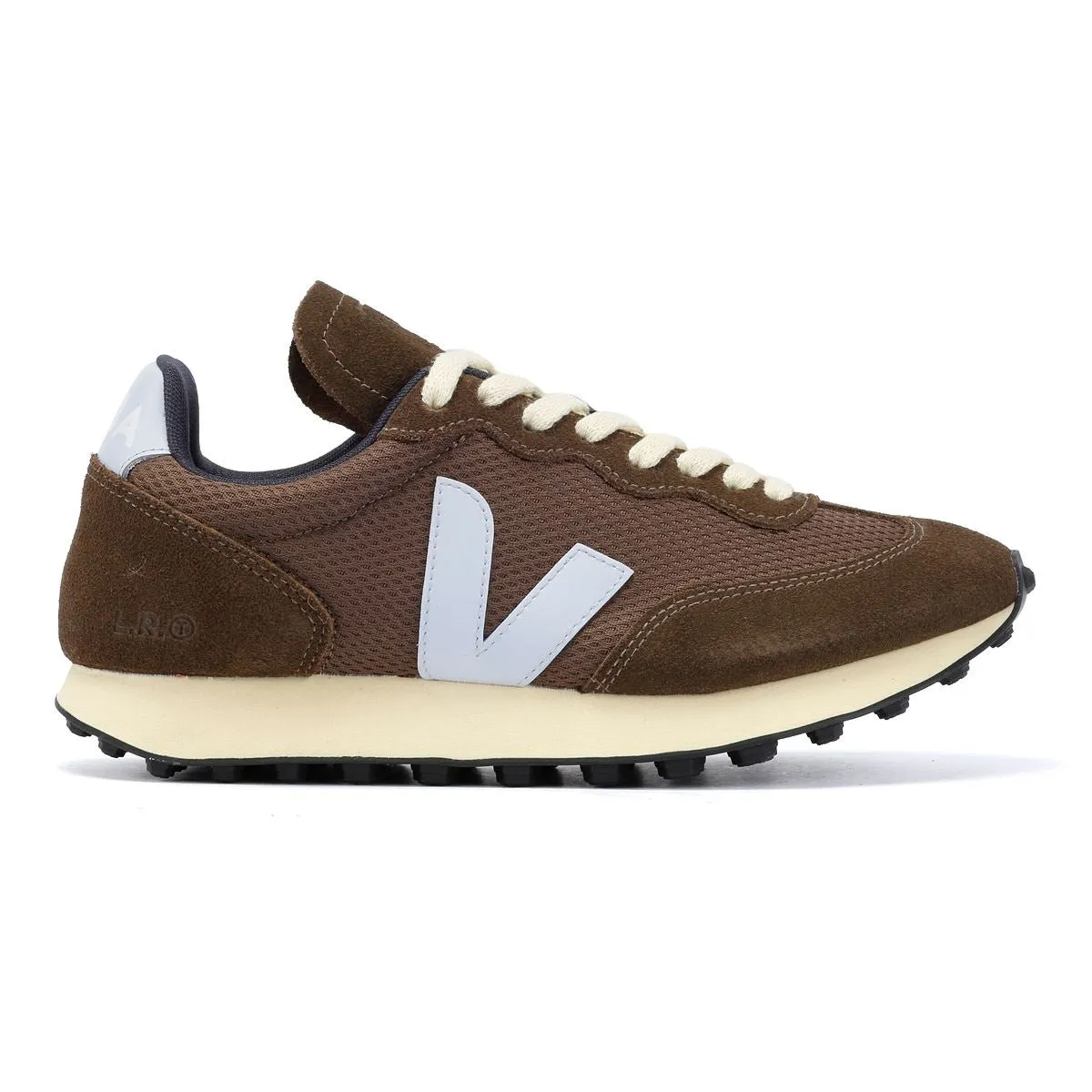 Shock Absorbing Veja Rio Branco Alveomesh Women's Brown / Blue Trainers