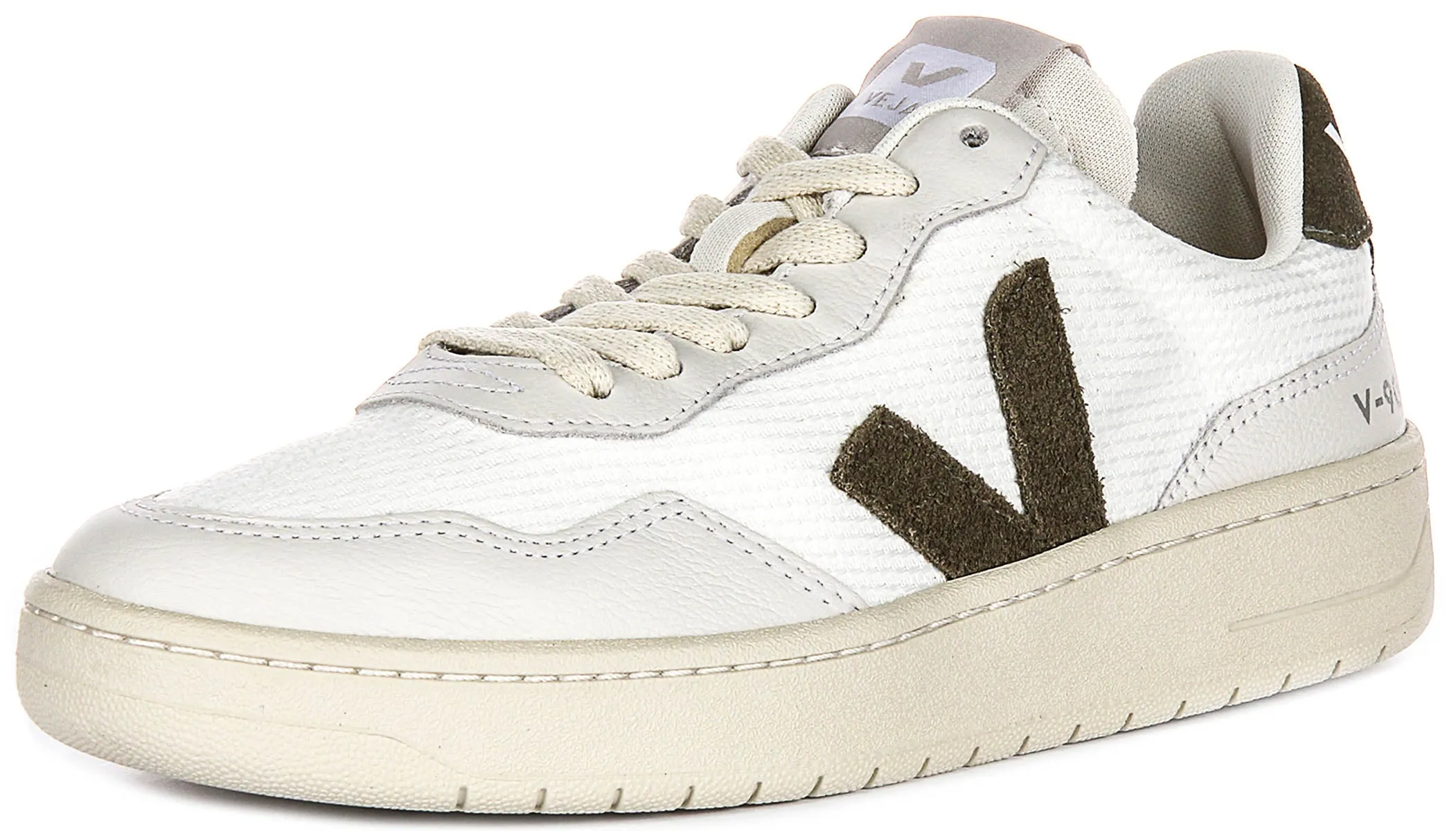 Shock absorption Veja V 90 B mesh In White Green For Women