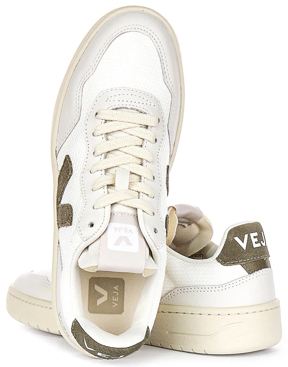Shock absorption Veja V 90 B mesh In White Green For Women