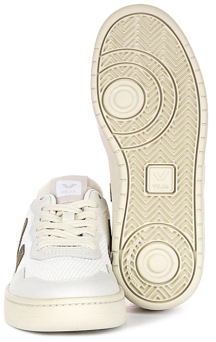 Shock absorption Veja V 90 B mesh In White Green For Women