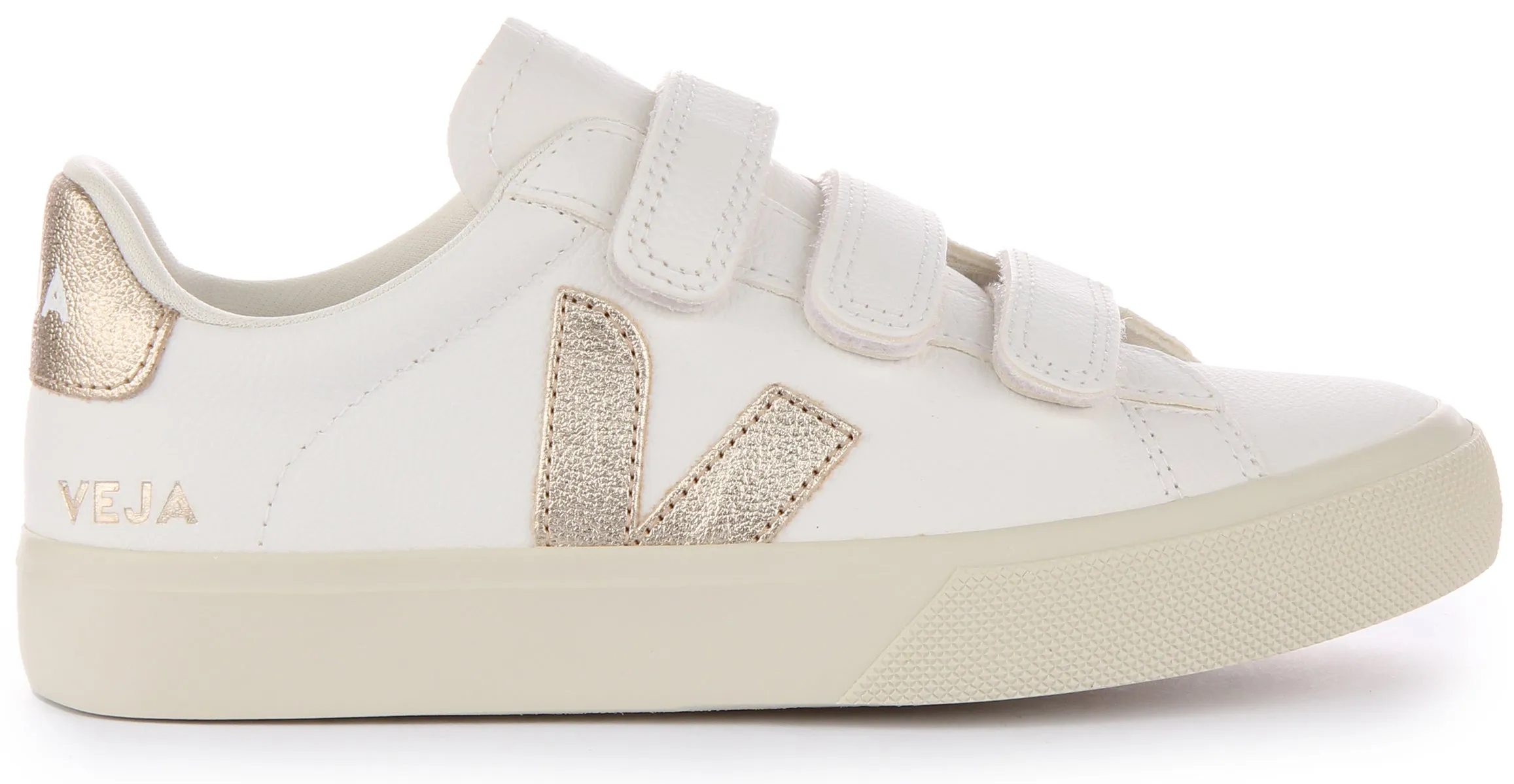 Shock Flow Veja Recife Chromfree In White Bronze For Women