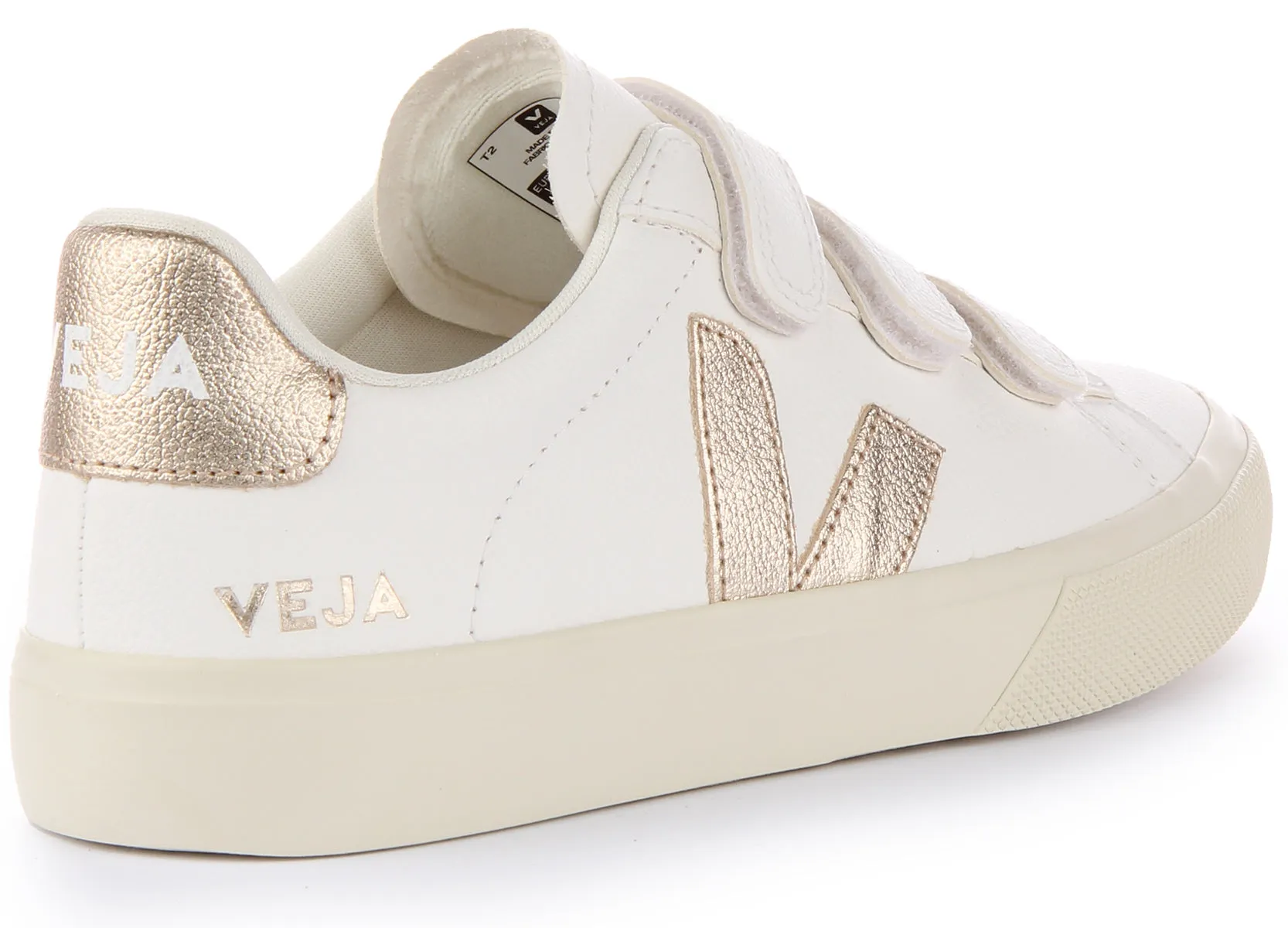 Shock Flow Veja Recife Chromfree In White Bronze For Women