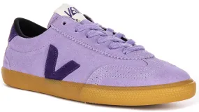 Injury recovery Veja Volley Suede In Purple For Women