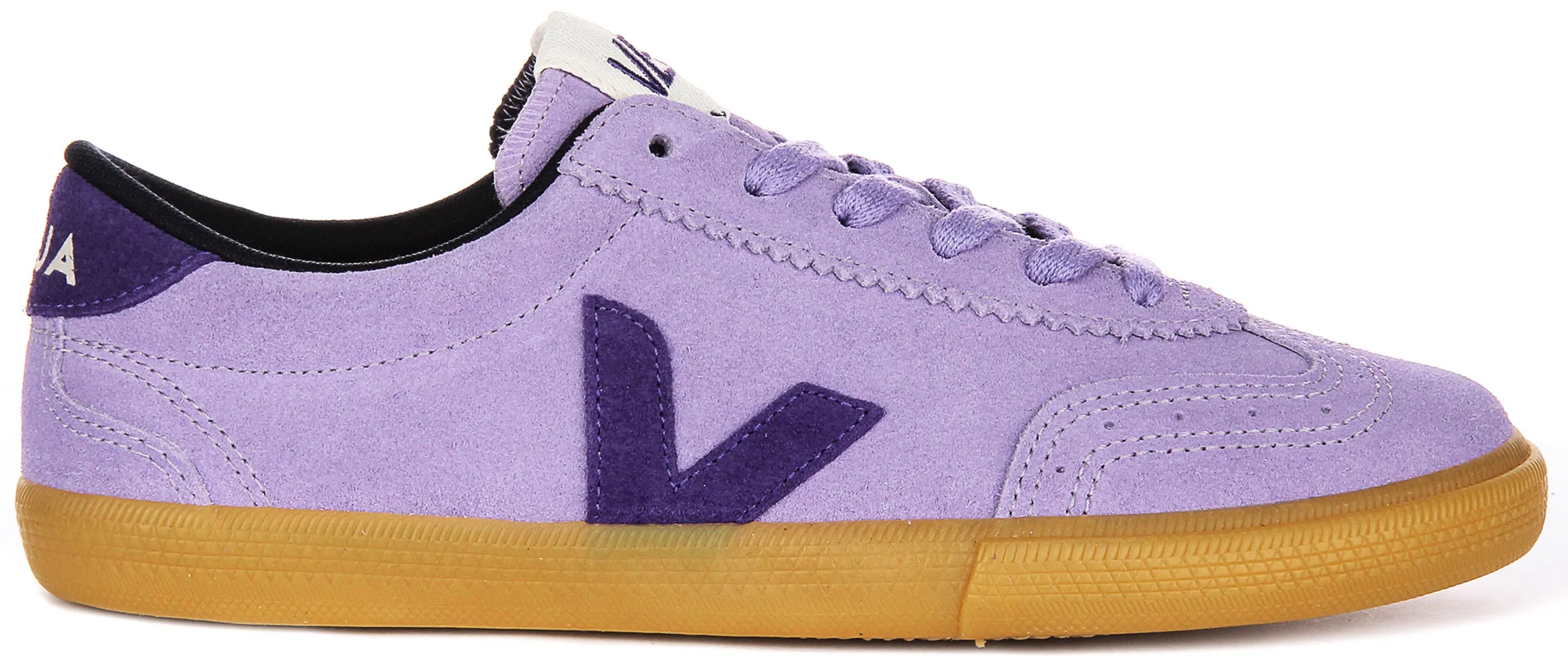 Shock Flow Veja Volley Suede In Purple For Women