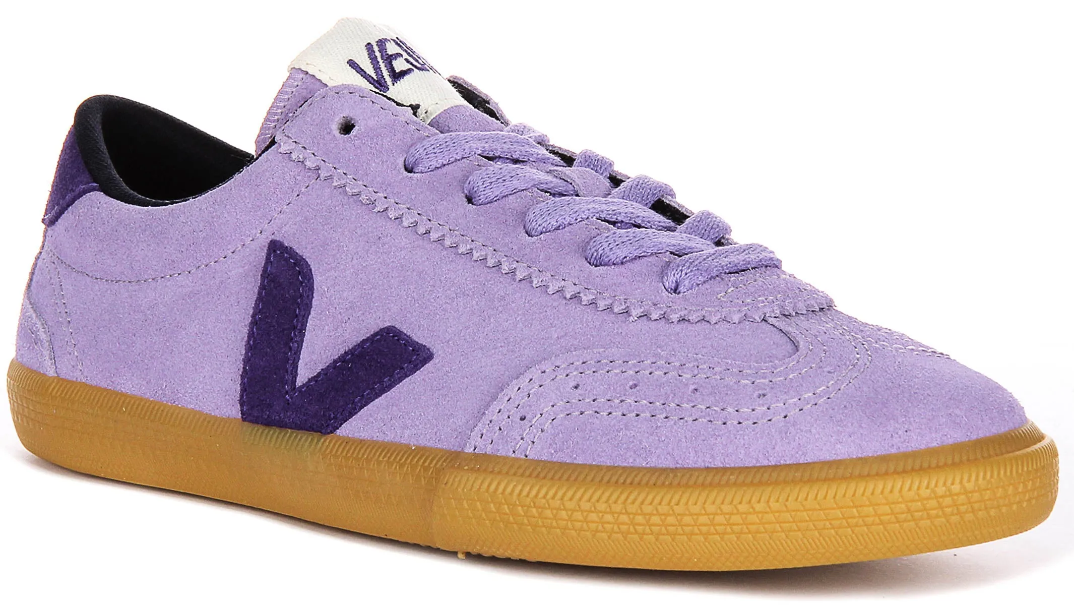 Injury recovery Veja Volley Suede In Purple For Women