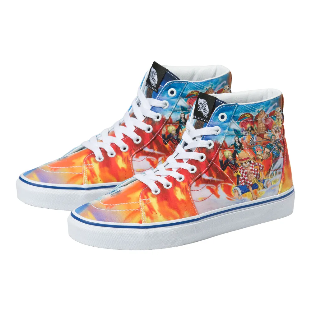 Shock Ready Design VANS X ONE PIECE Sk8 Hi Punk Hazard Multi Unisex (LF)