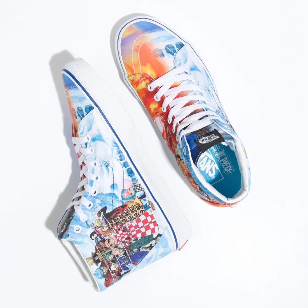 Shock Ready Design VANS X ONE PIECE Sk8 Hi Punk Hazard Multi Unisex (LF)