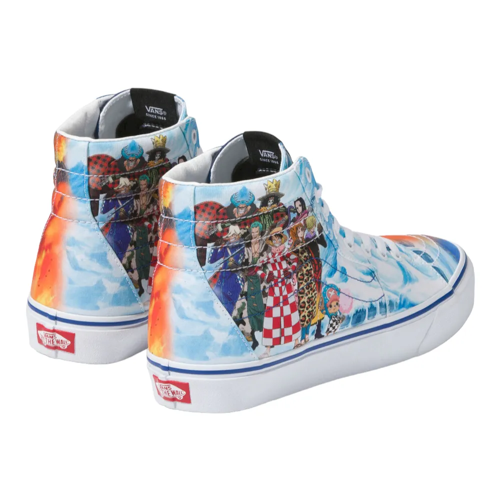 Shock Ready Design VANS X ONE PIECE Sk8 Hi Punk Hazard Multi Unisex (LF)