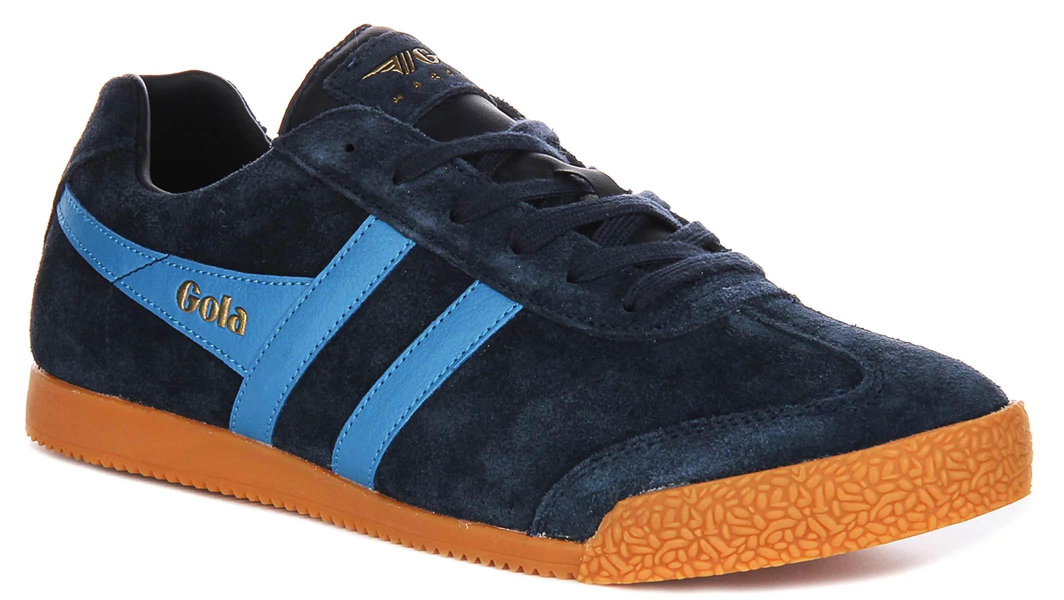 Body Wellness Knee friendly Gola Classics Harrier In Navy Blue For Men