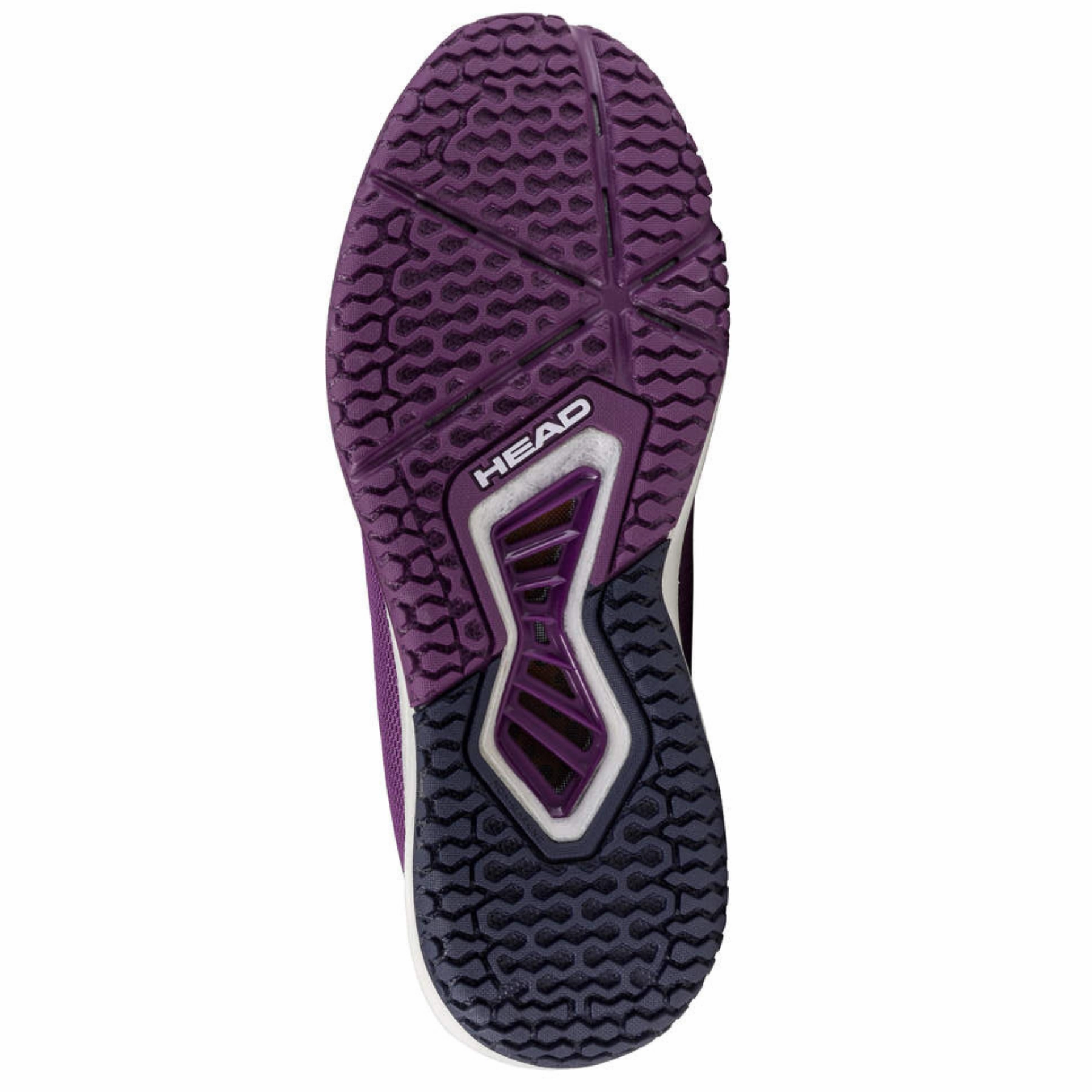 Shock - proof Design Concept Head Motion Pro Pickleball Women Shoes - Plum / White