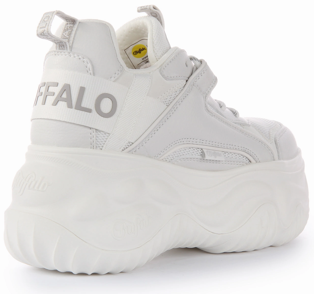 Shock Absorb Buffalo Blader Matcha In White For Women