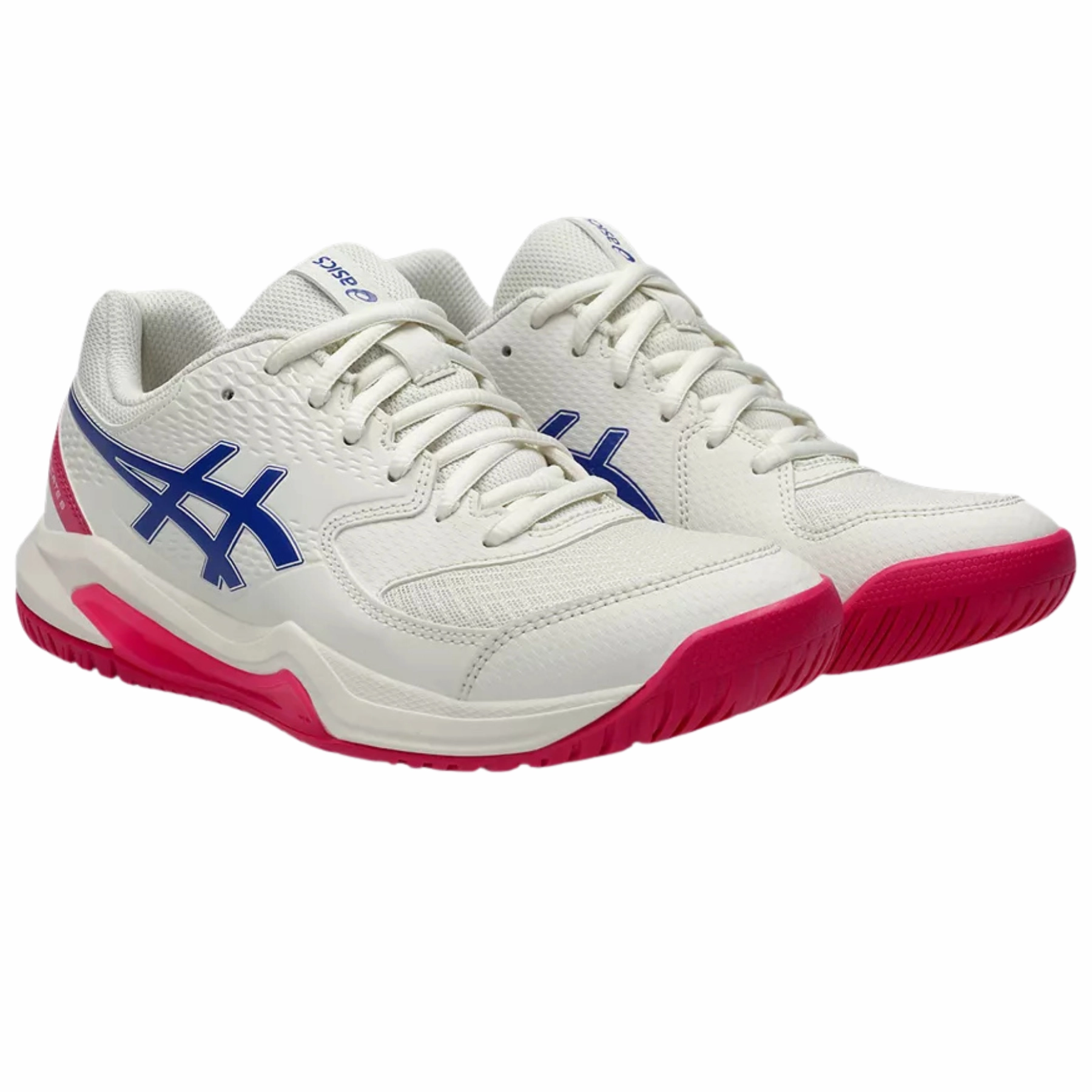 Shock-absorbent materials Asics Gel-Dedicate 8 Hard Court Womens Tennis Shoes ?M?Cream/Dark Cobalt