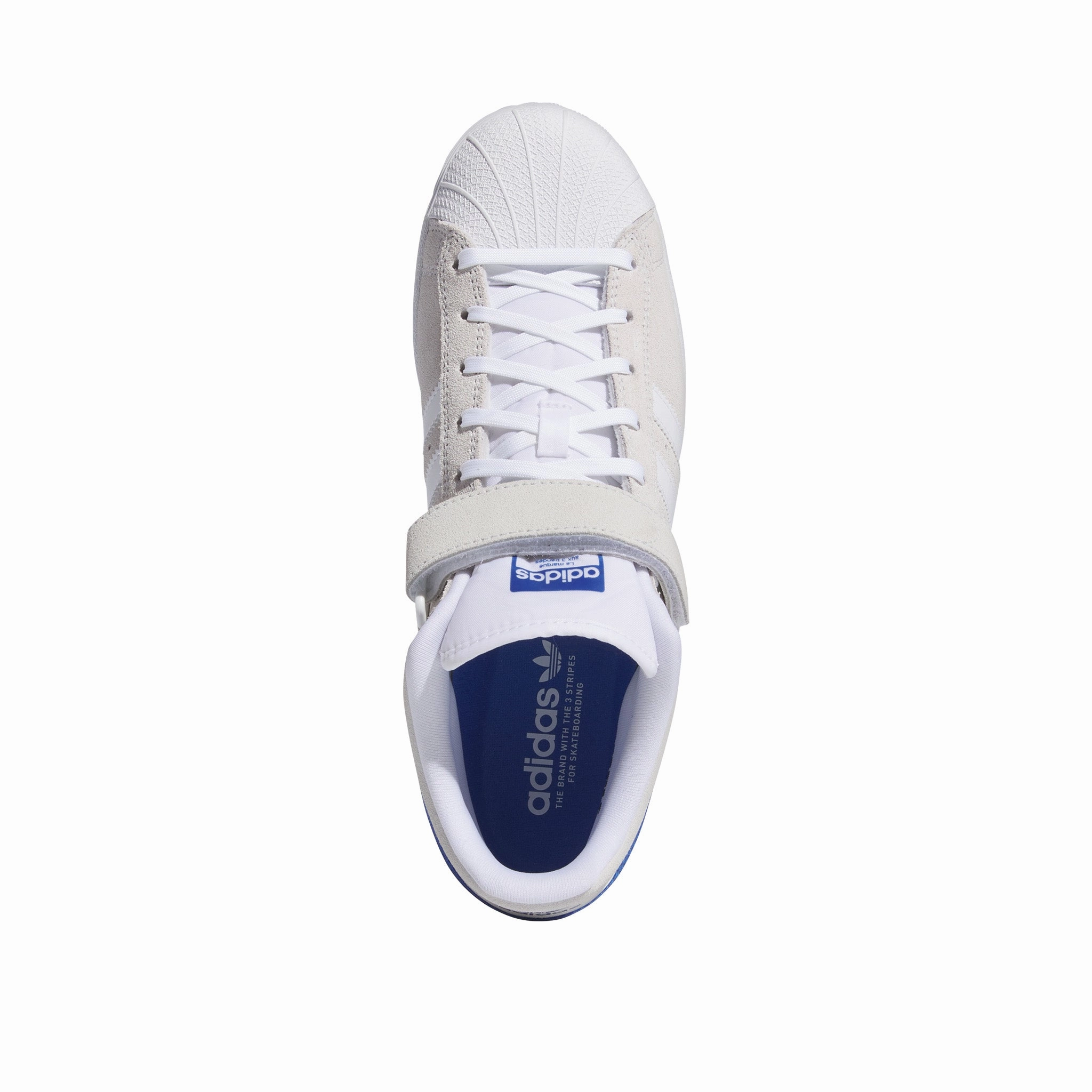 Shock Absorbing Character Adidas Pro Shell ADV Crystal White/White Sale