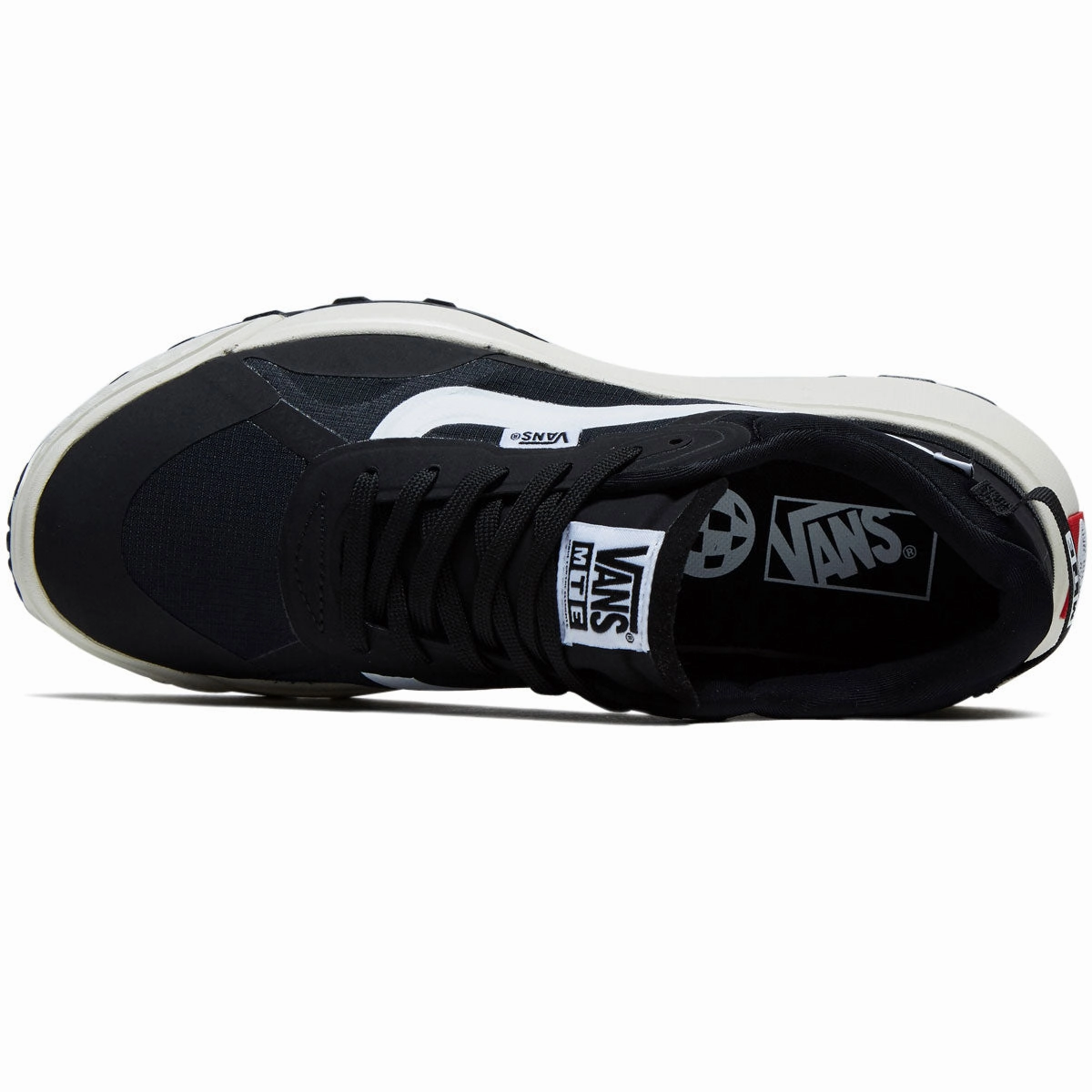 Shock Absorbing Features Vans Crosspath Shoes - Black/White