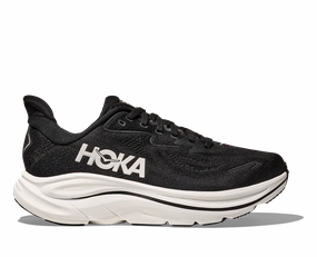 W Hoka Clifton 10 Black White