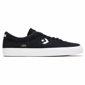 Converse Louie Lopez Pro Shoes - Black/Black/White Easy Lace