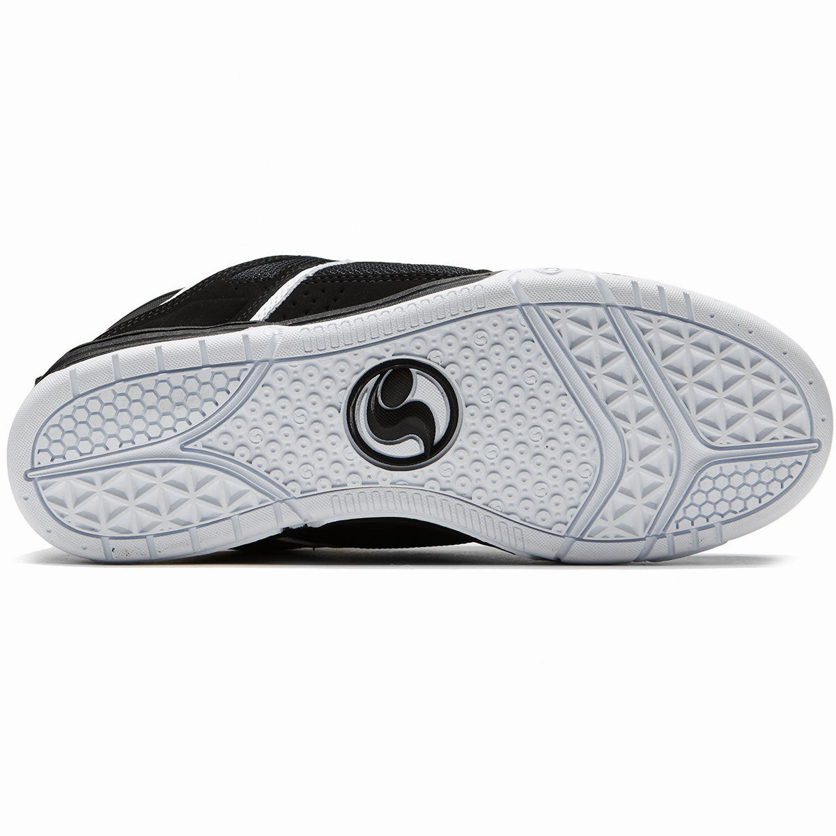 Shock Grip DVS Comanche Shoes - Black/White Nubuck