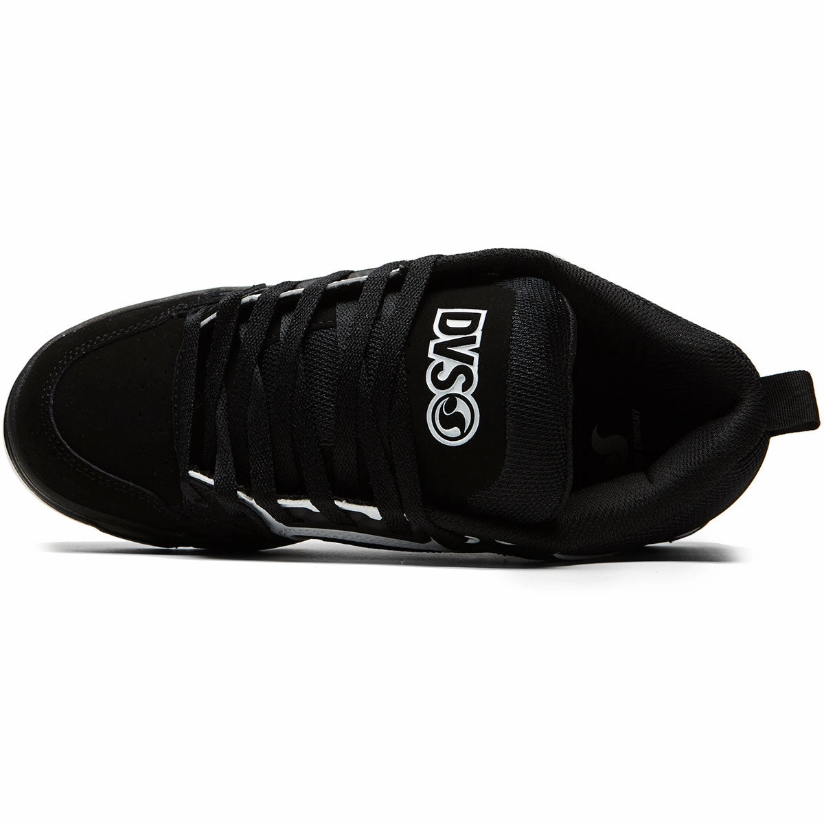 Shock Grip DVS Comanche Shoes - Black/White Nubuck