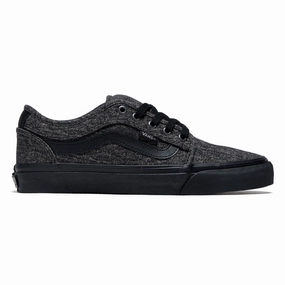Vans Skate Chukka Low Sidestripe Shoes - Denim Charcoal/Black Skater Ride Performance