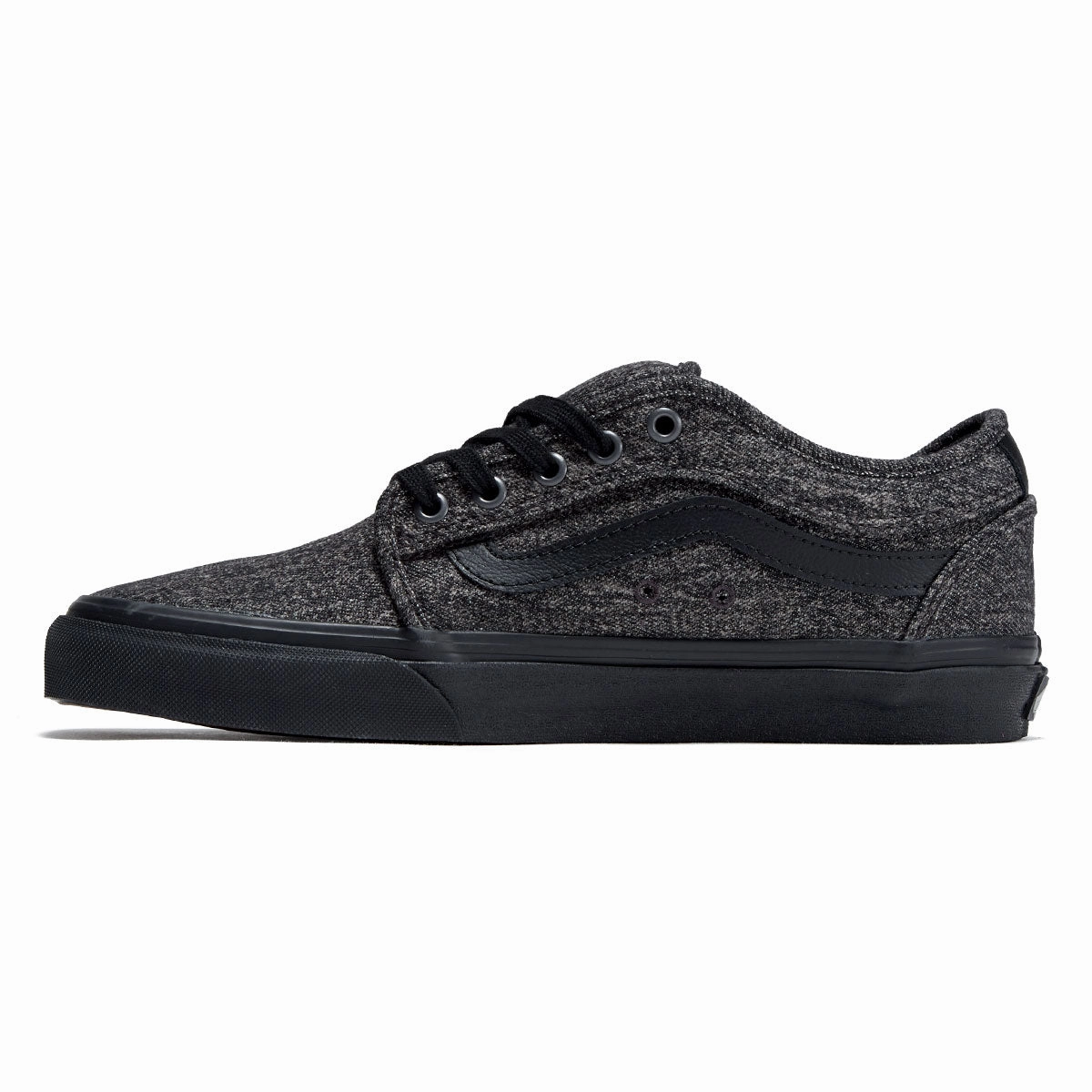 Shock Lite Vans Skate Chukka Low Sidestripe Shoes - Denim Charcoal/Black