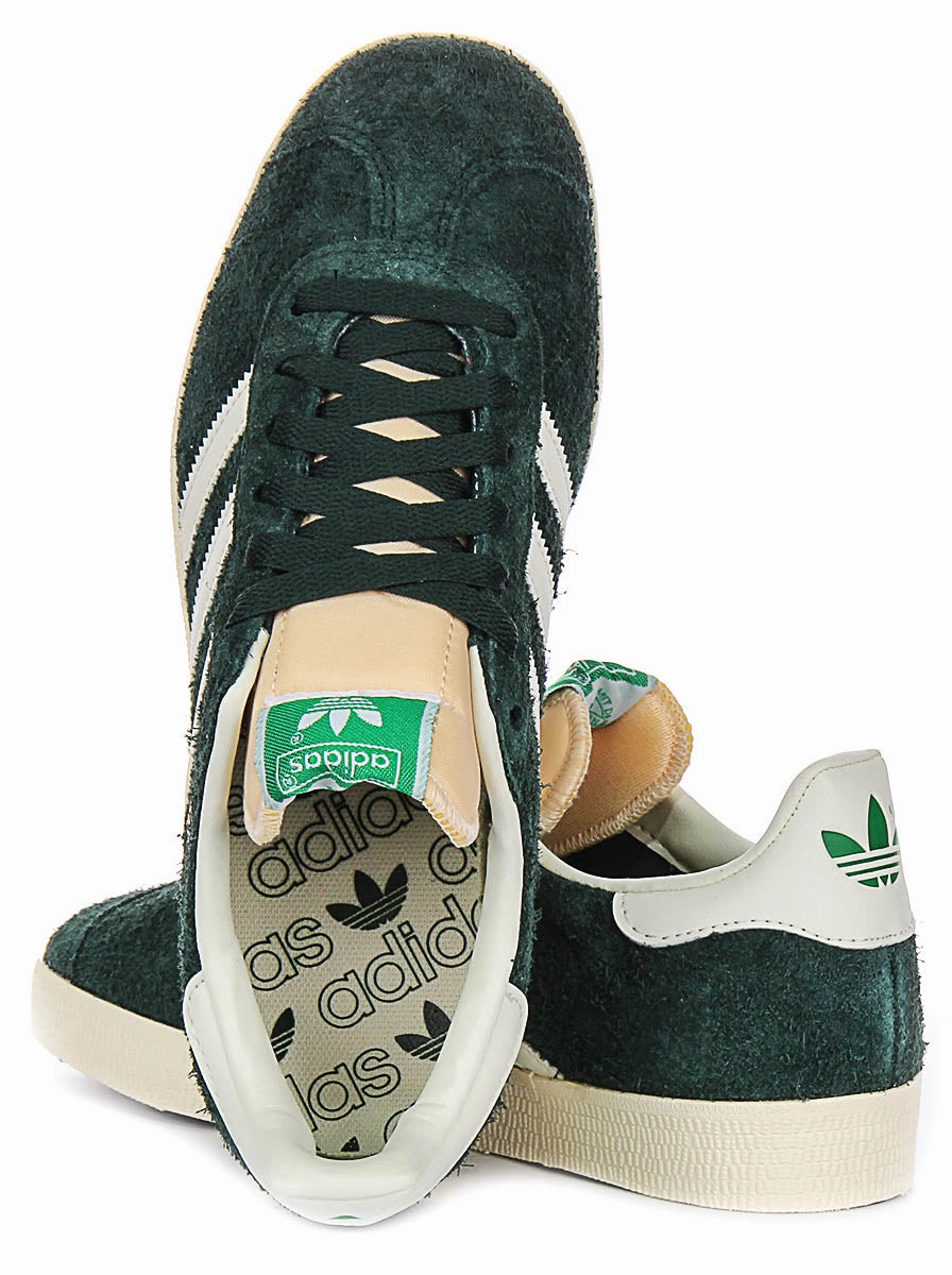 Shock Resistant Adidas Gazelle In Green