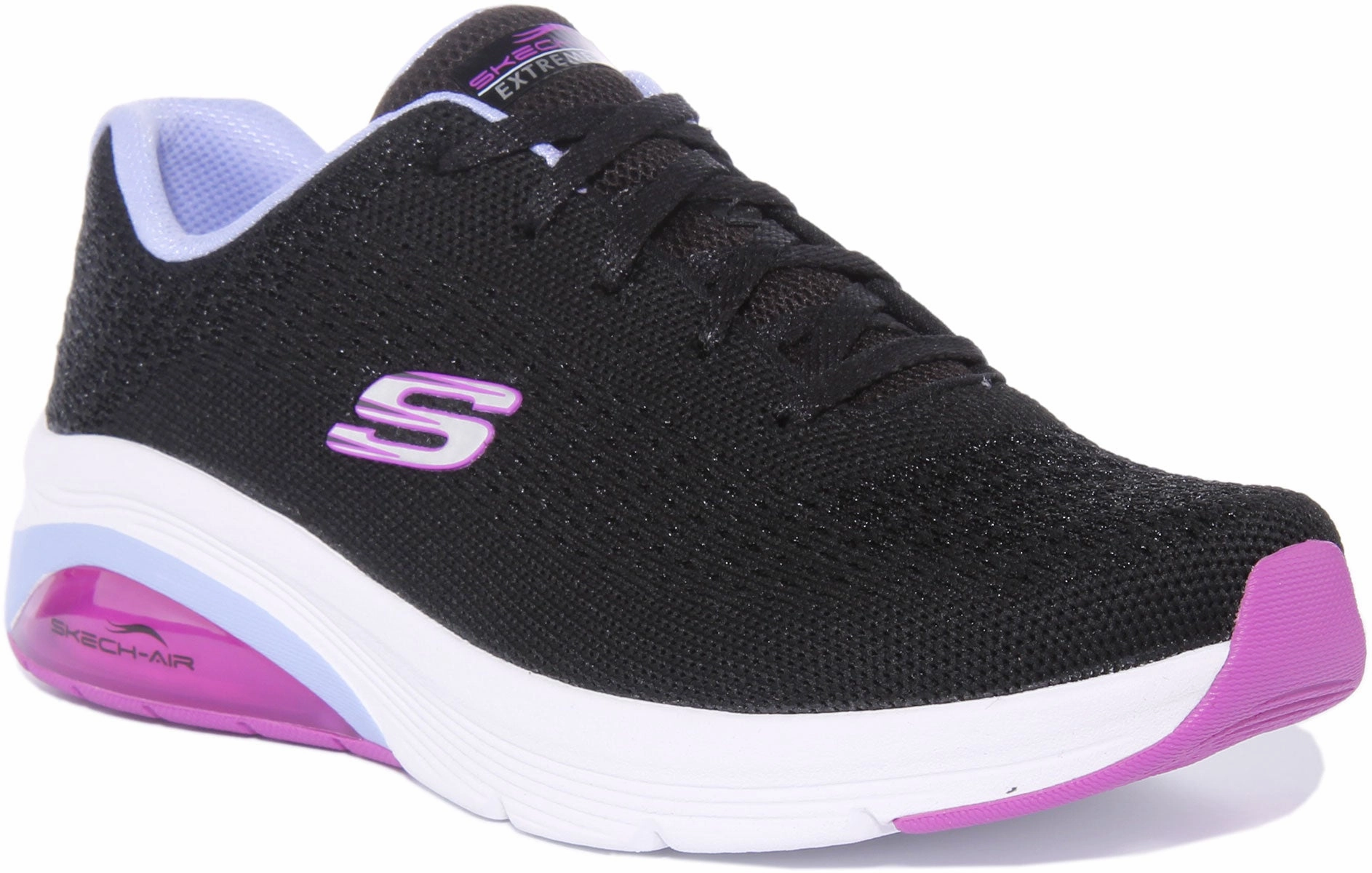Skechers Classic Vibe In Black Pink For Women weekend run