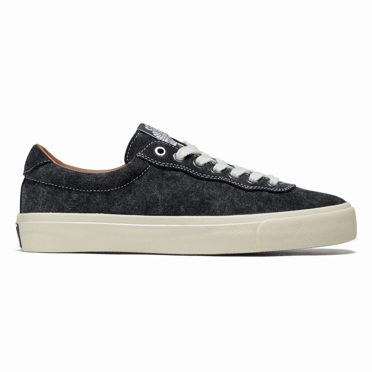 Simple Wear Last Resort AB VM001 Canvas Lo Shoes - Washed Black/White