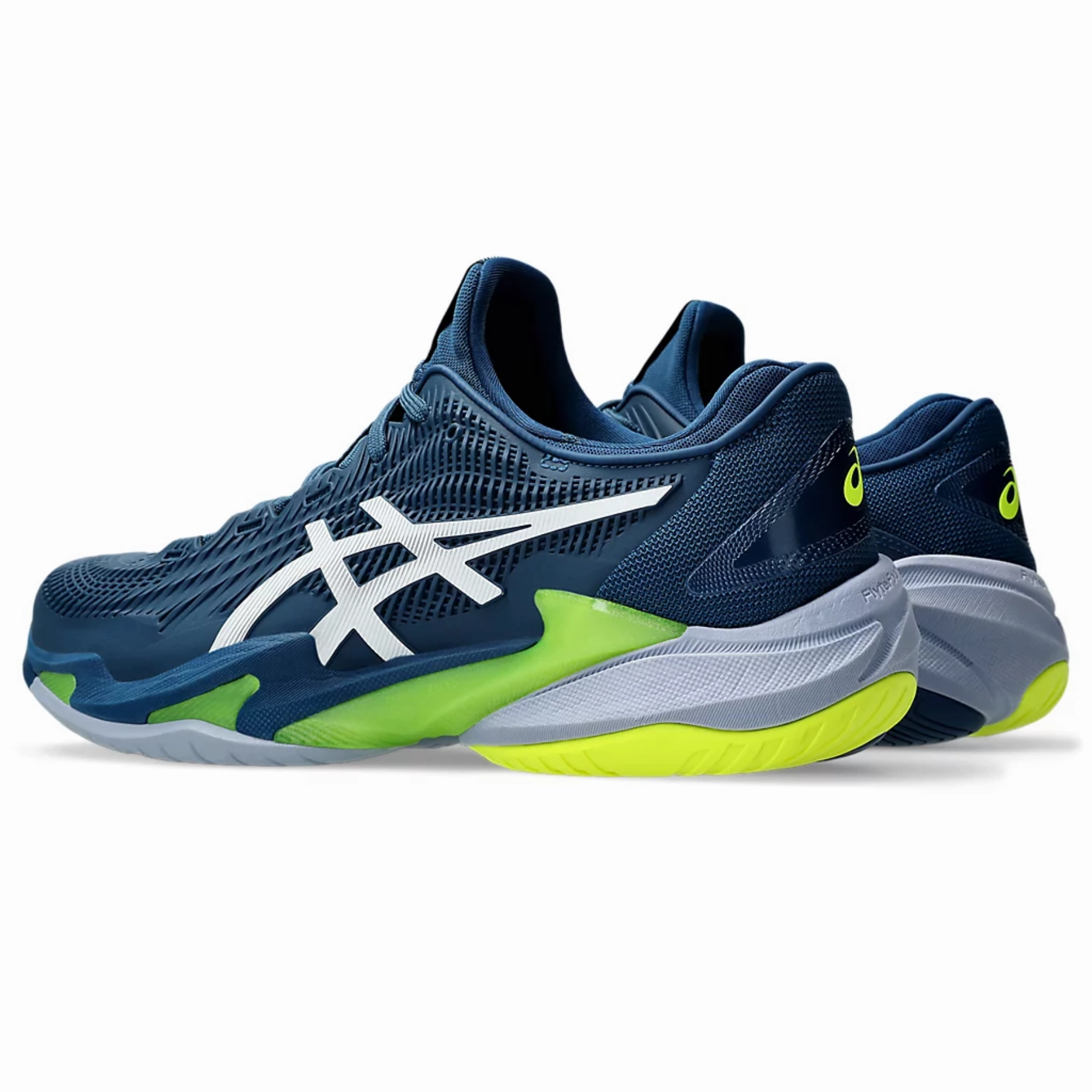 Shockproof Concept Asics Court FF 3 Men Tennis Shoes - Mako Blue/White