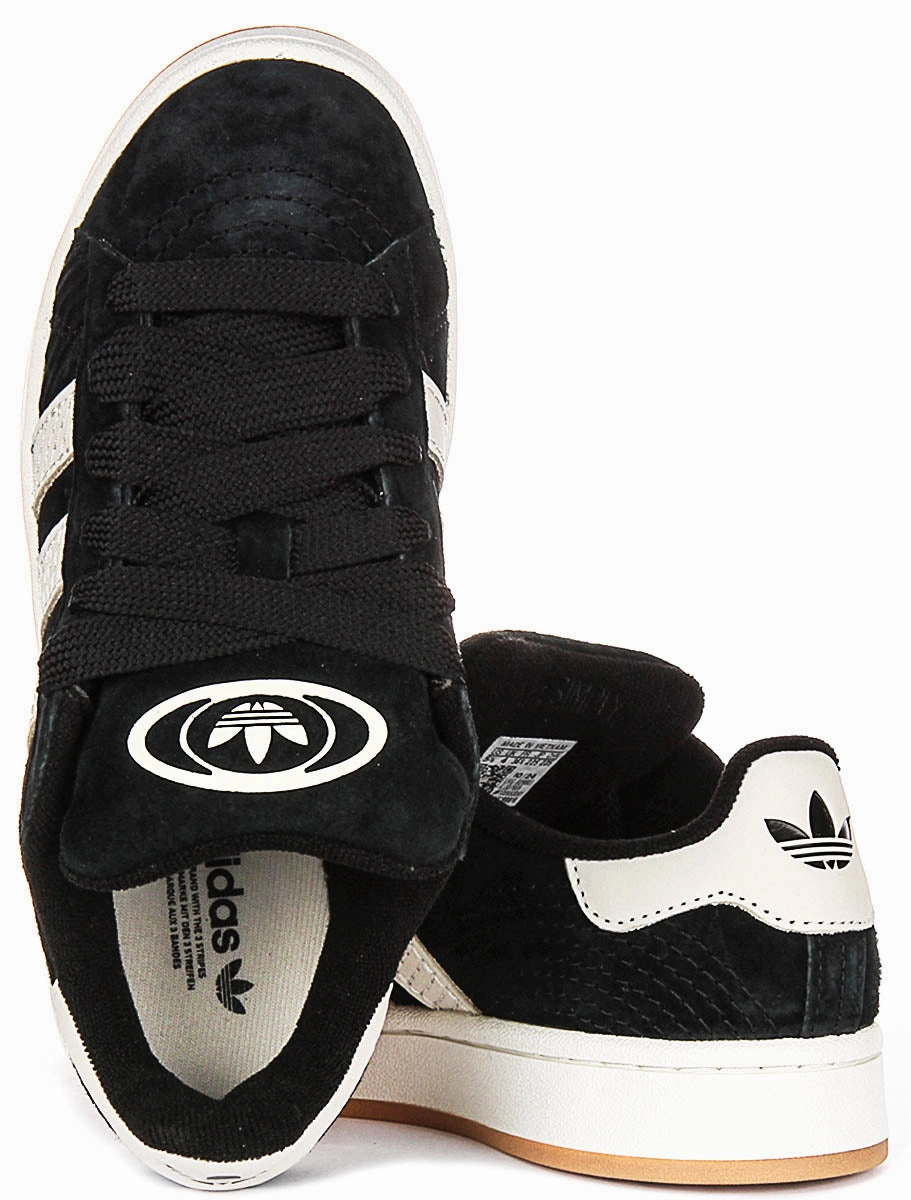Short - Run Adidas Campus 00S W In Black White For Women