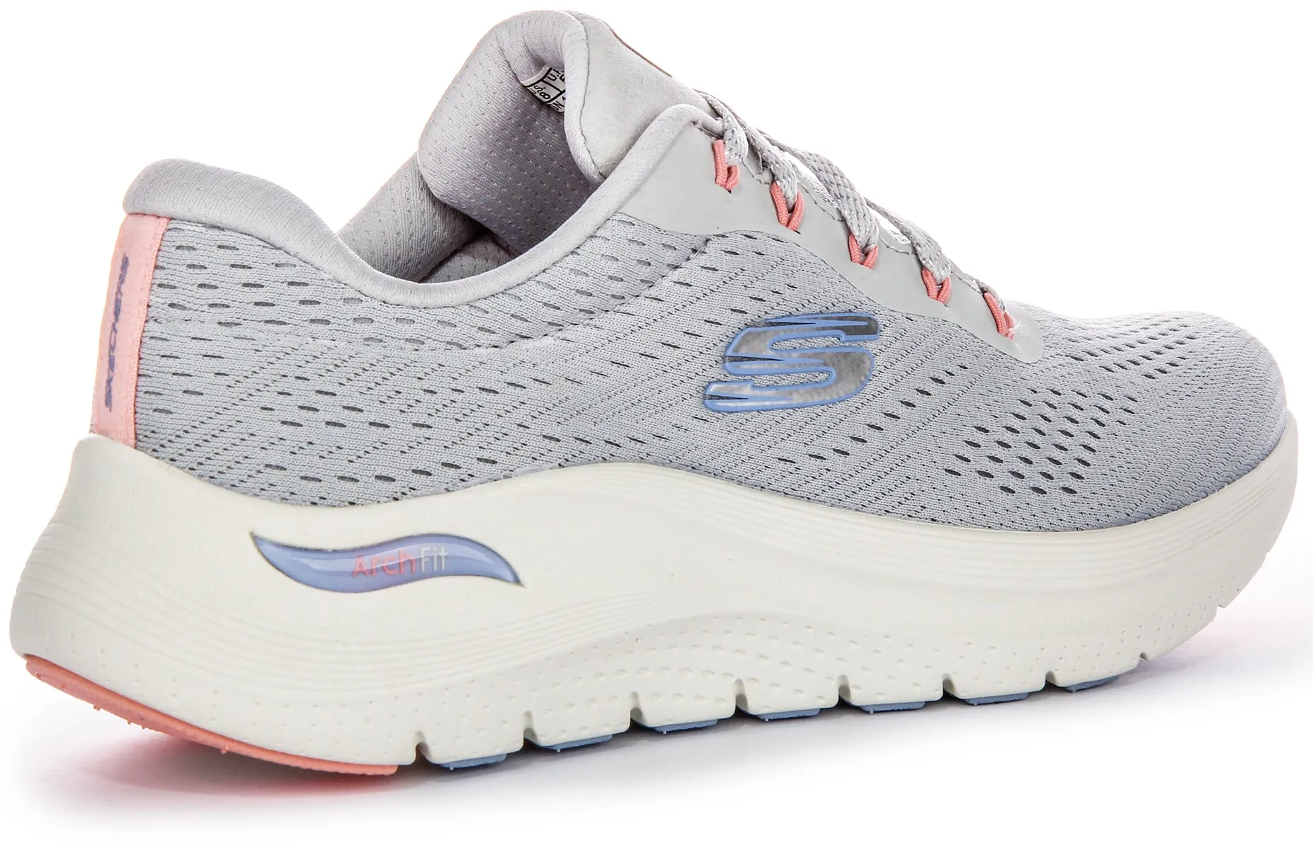 Skechers Arch Fit 2.0 Big Leaugue In Light Blue For Women Quick Flow