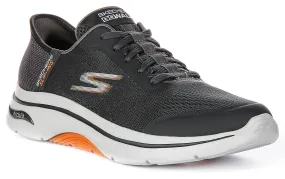 Skechers Arch Fit 2.0 In Charcoal For Men Easy Support Quick Moves